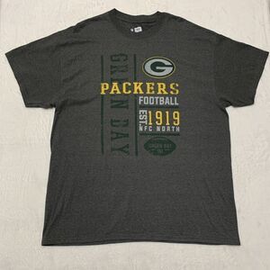 Green Bay Packers Team Apparel Shirt Men’s XL Gray Football NFL